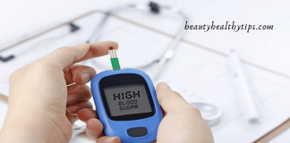 Patient receiving HbA1c test for diabetes management