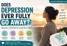 Woman looking toward sunrise symbolizing depression recovery, healing, hope, treatment, and long-term mental wellness